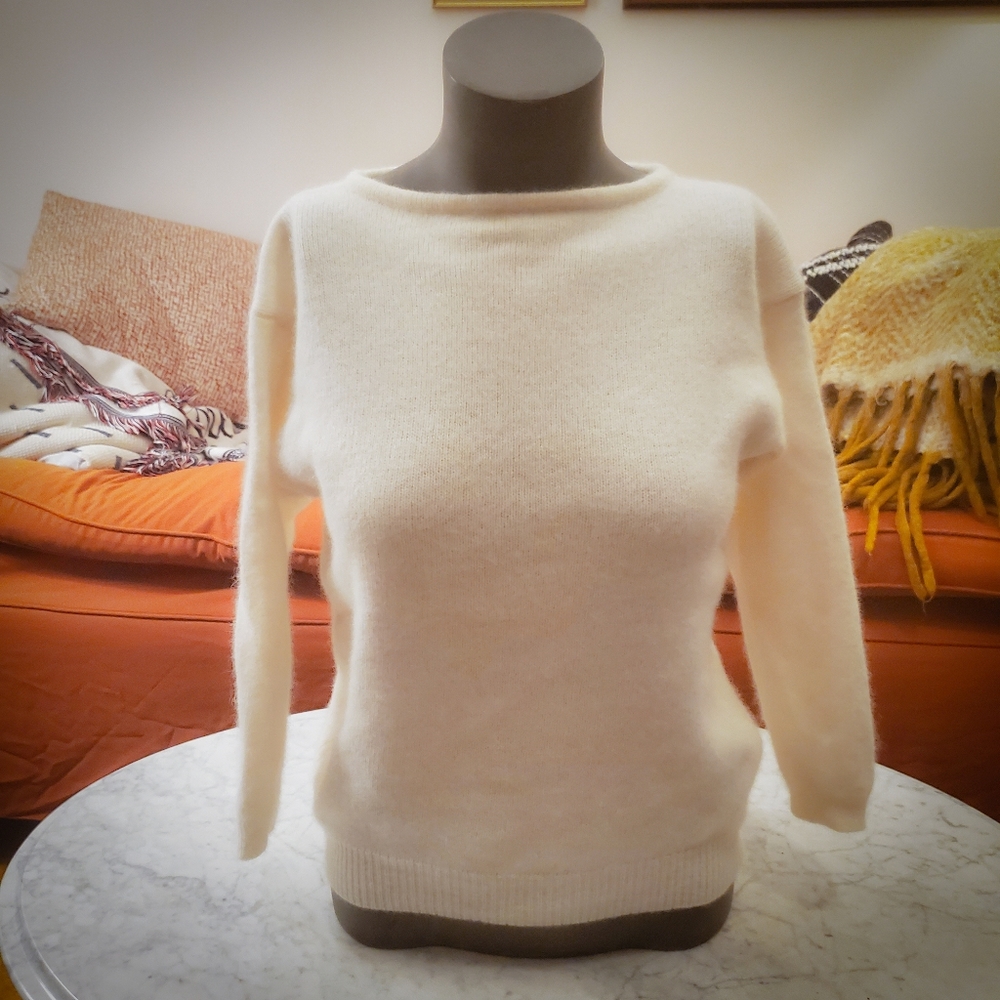 Vintage Angora and Lambswool Sweater